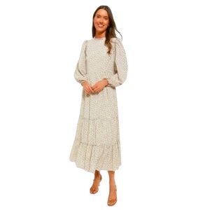 Tuckernuck Jesse Dress -cream floral. M. NWT